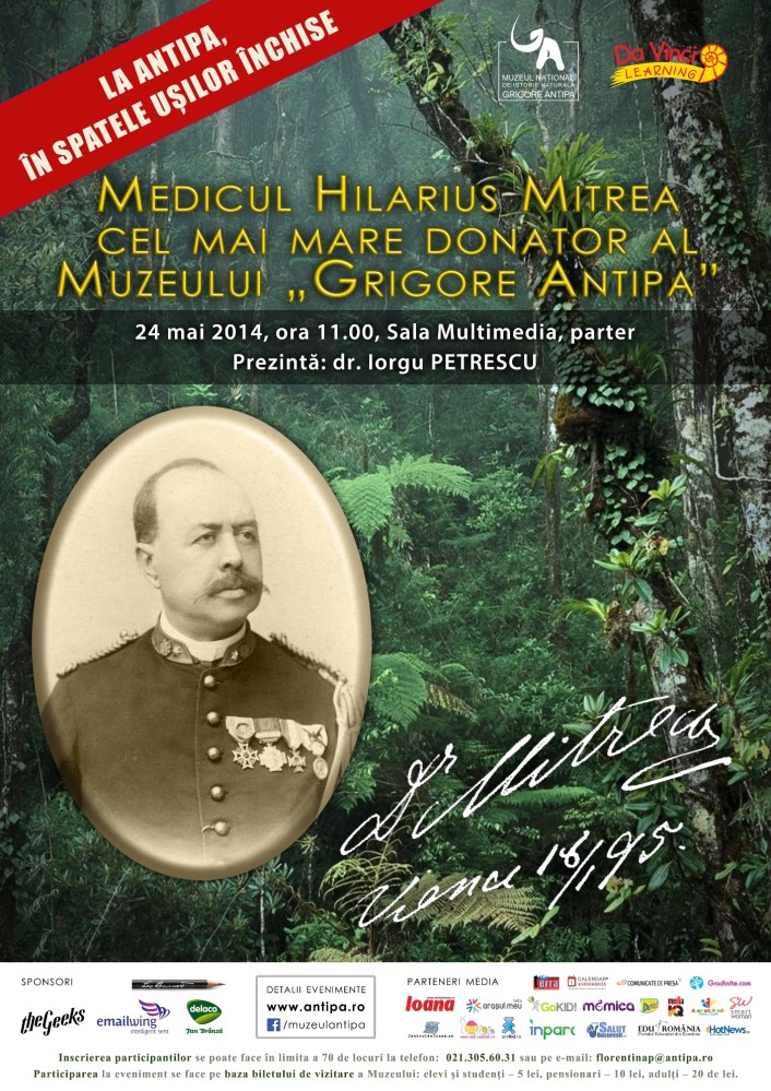 Muzeul Antipa implineste 106 ani! LA MULTI ANI!